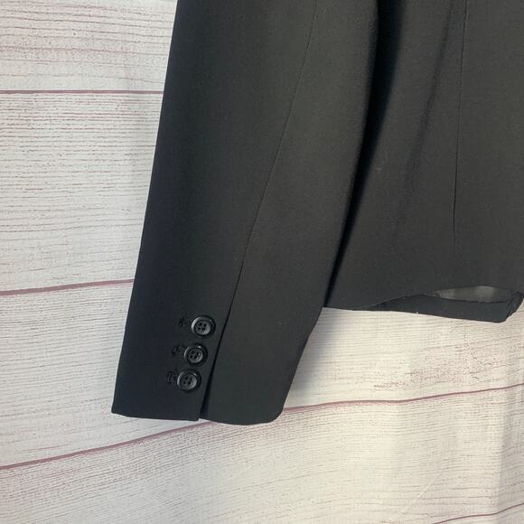Apt. 9 Black Blazer Jacket Button Closure Size 4 - Picture 8 of 13